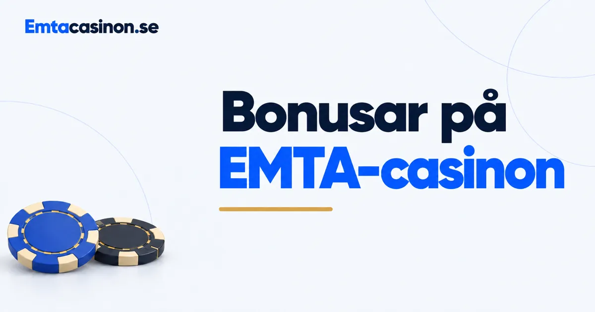 Bonusar på EMTA-casinon